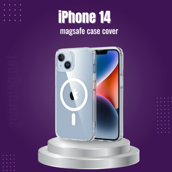 GEARMAG for Protective iPhone 14 Magnetic Back Case Cover with Scratch-Resistant & Drop Protection