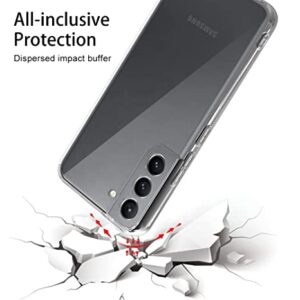 GEARMAG Protective Transparent Back Cover for Samsung S22 Plus