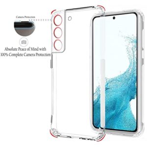 GEARMAG Protective Transparent Back Cover for Samsung S22 Plus