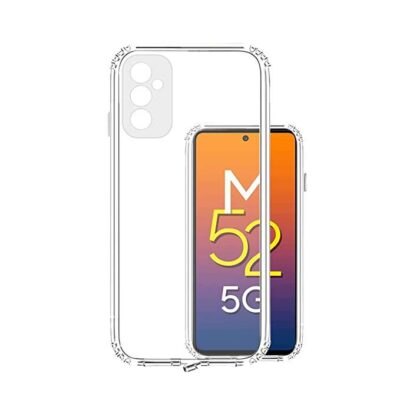 GEARMAG Protective Transparent Back Cover for Samsung M52 5G