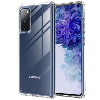 GEARMAG Transparent Back Case for Samsung S20 Plus with Scratch-Resistant, Shock Proof Corner, TPU mATERIAL