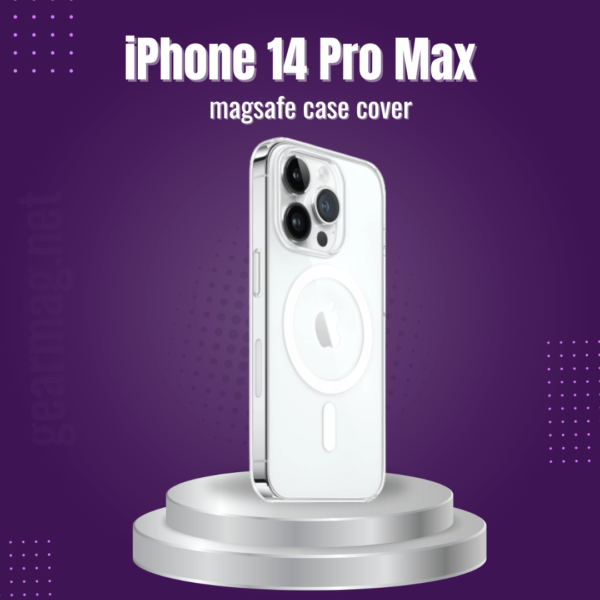 Gearmag Protective Magnetic iPhone 14 Pro Max Back Case Cover