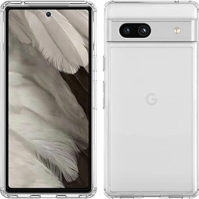 GEARMAG Protective Transparent Back Cover for Google Pixel 7