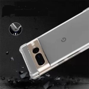 GEARMAG Protective Transparent Back Cover for Google Pixel 7