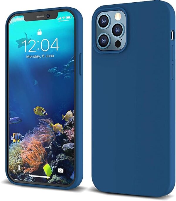 GEARMAG Silicone Back Case for iPhone 12/12 Pro with Shockproof, Drop and Camera Protection - Image 2