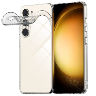GEARMAG Protective Samsung S23 Plus Transparent Back Cover with Scratch-Resistant, Soft & Flexible TPU Material