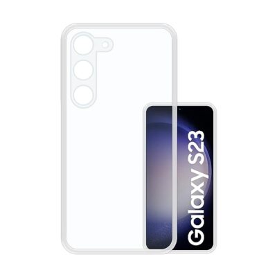 GEARMAG for Samsung S23 Transparent Back Cover with Scratch-Resistant, Soft & Flexible TPU Material (Camera Protection Back Case)