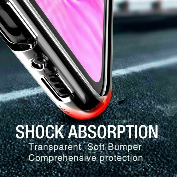 GEARMAG Transparent Back Case Cover for Google Pixel 5A with Shock Proof  & Corner protection - Image 2