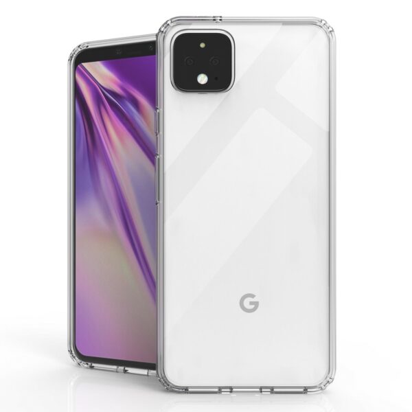 GEARMAG Transparent Back Case Cover for Google Pixel 5A with Shock Proof  & Corner protection