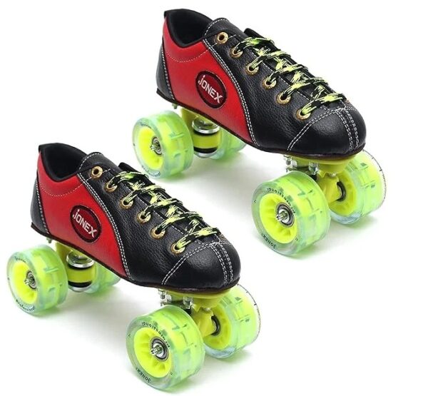 JJ Jonex Professional Shoe Skates For Kids With Free Bag (Size 11,12,13,1, 2 UK/IN)