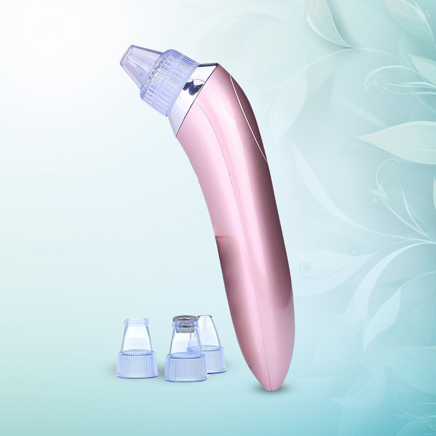Vacuum Suction Tool with 4 Suction Head for Men and Women (Multi-Color / 1 Set) (USB & Adapter Included)