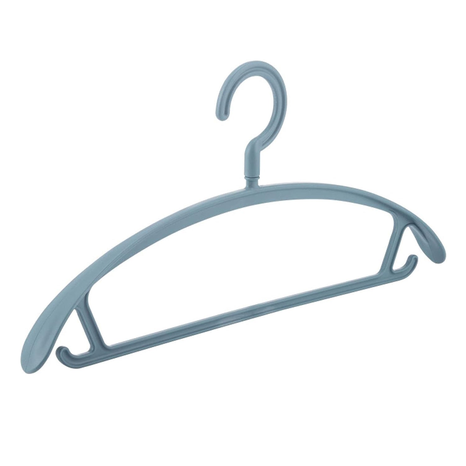 Plastic Clothes Hangers, Slim & Durable Space-Saving Hangers (10 Pack)