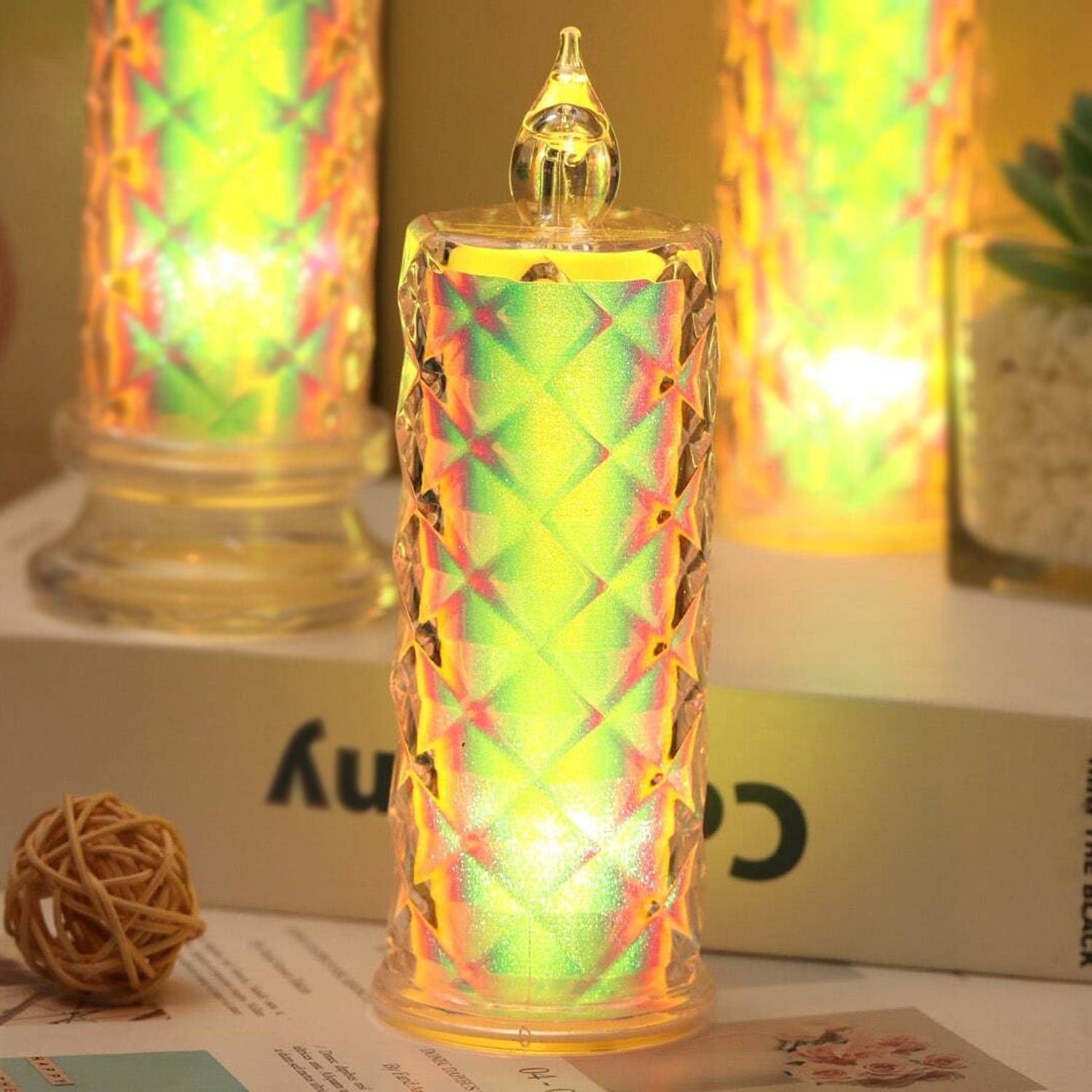 Festive Lighting for Any Occasion: 1 Pack LED Tealight Candles, Diwali