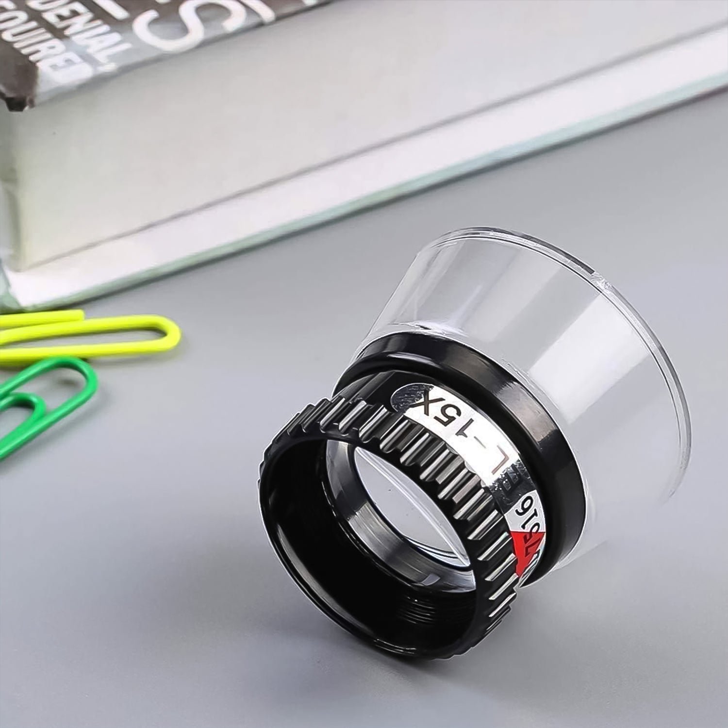 10X Magnifier Glass Repair Watch Magnifying Home, Office, hobby, Craft (1 Pc / 25 MM)