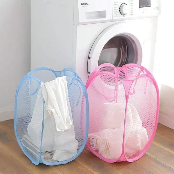 Laundry Baskets Mesh Laundry Bag (2 Pc Set) - Image 3