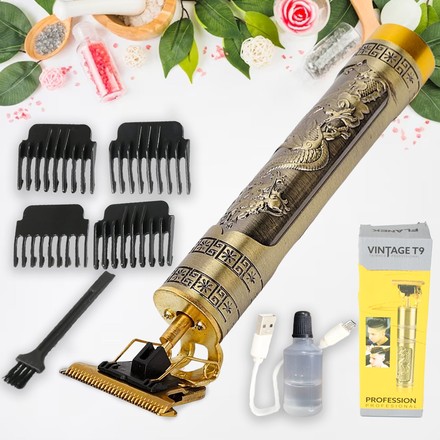 Rechargeable Hair Trimmer, Hair accessories