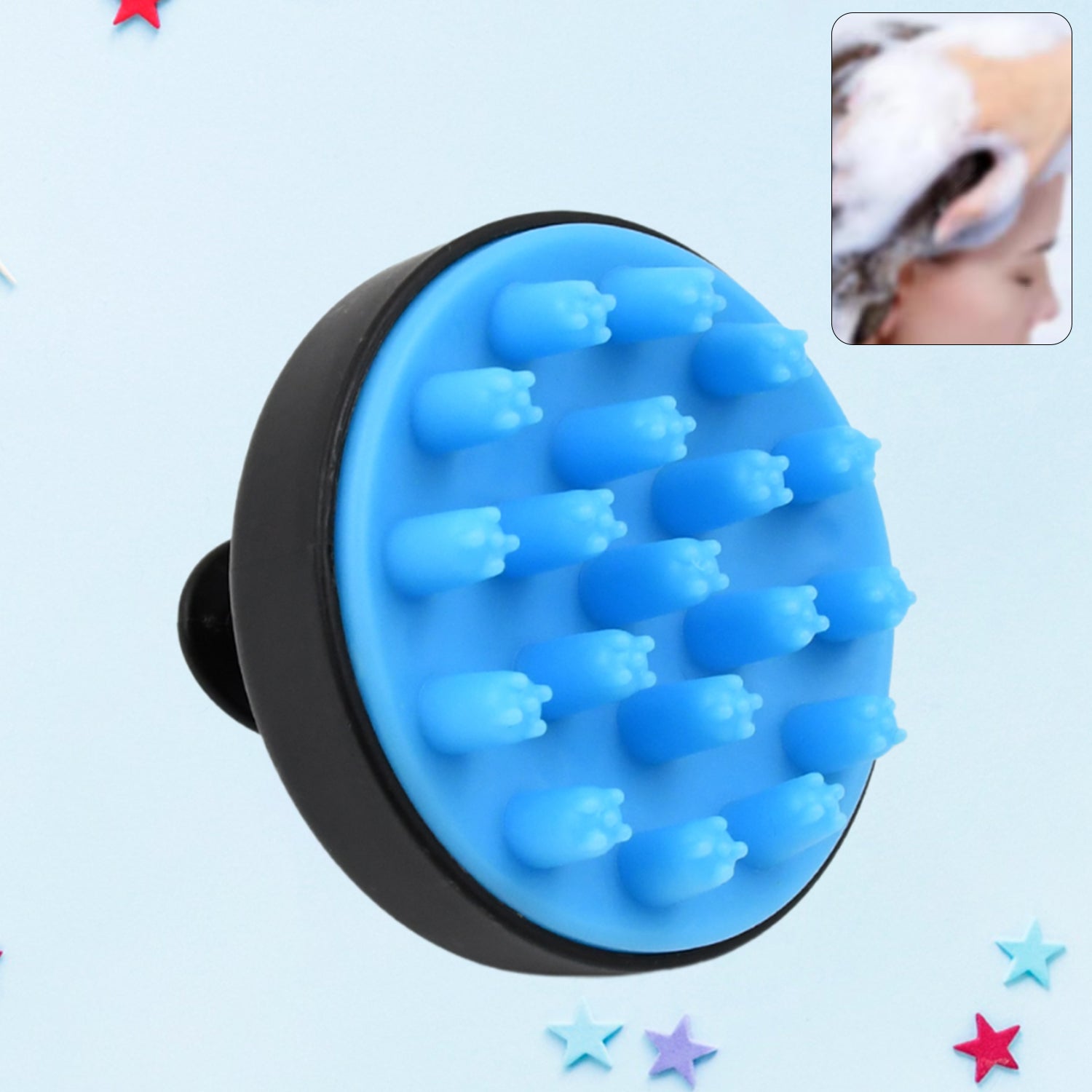 Hair Scalp Massager Shampoo Brush Comb (1 Pc), Hair accessories