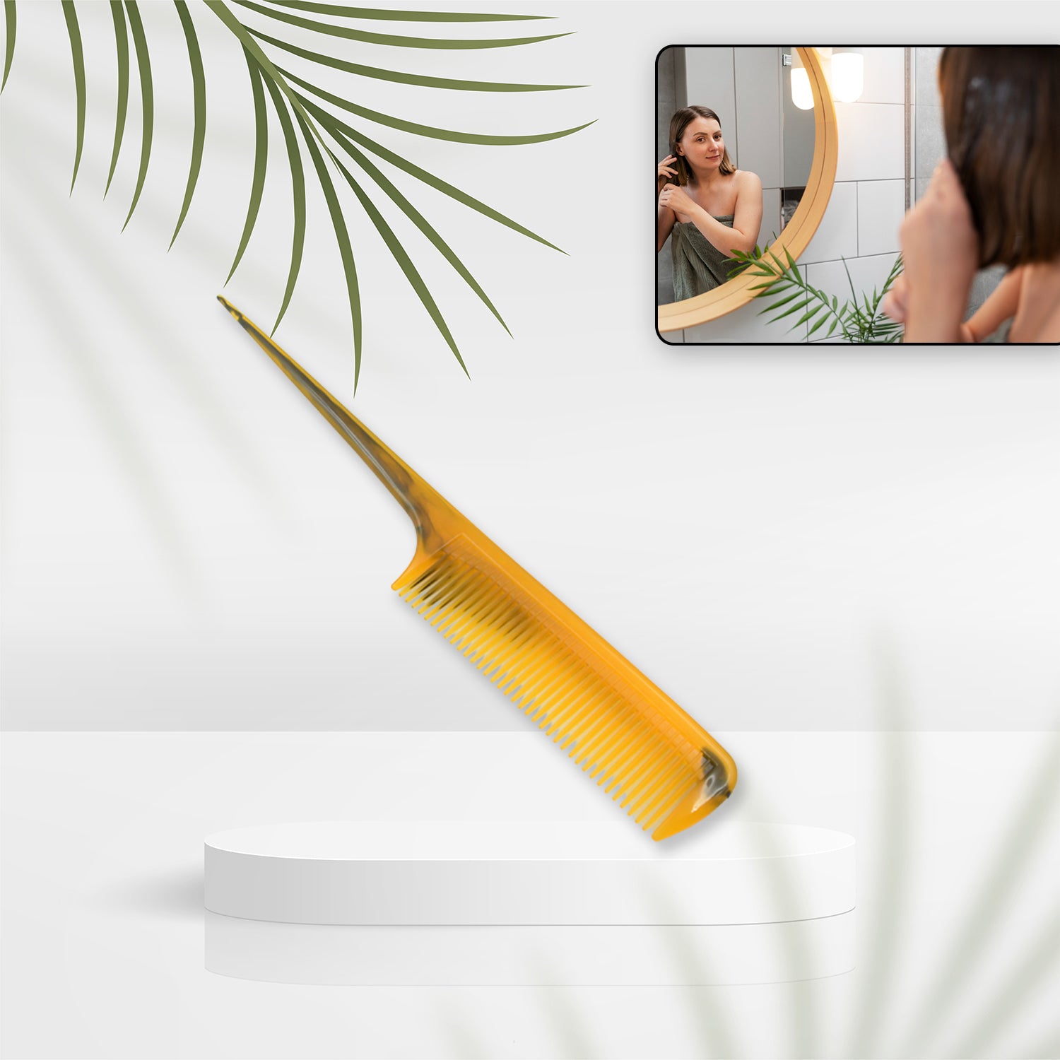 Salon Hairdressing Tapered Grip Hair Comb Beauty Tool Use For Men & Women  (1Pc Comb), Hair accessories