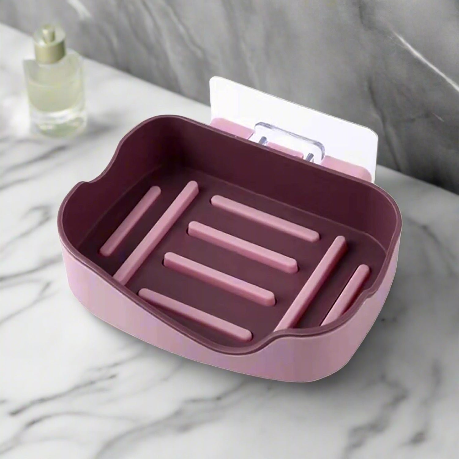 Plastic Wall Mounted Soap Dish (1 Pc)