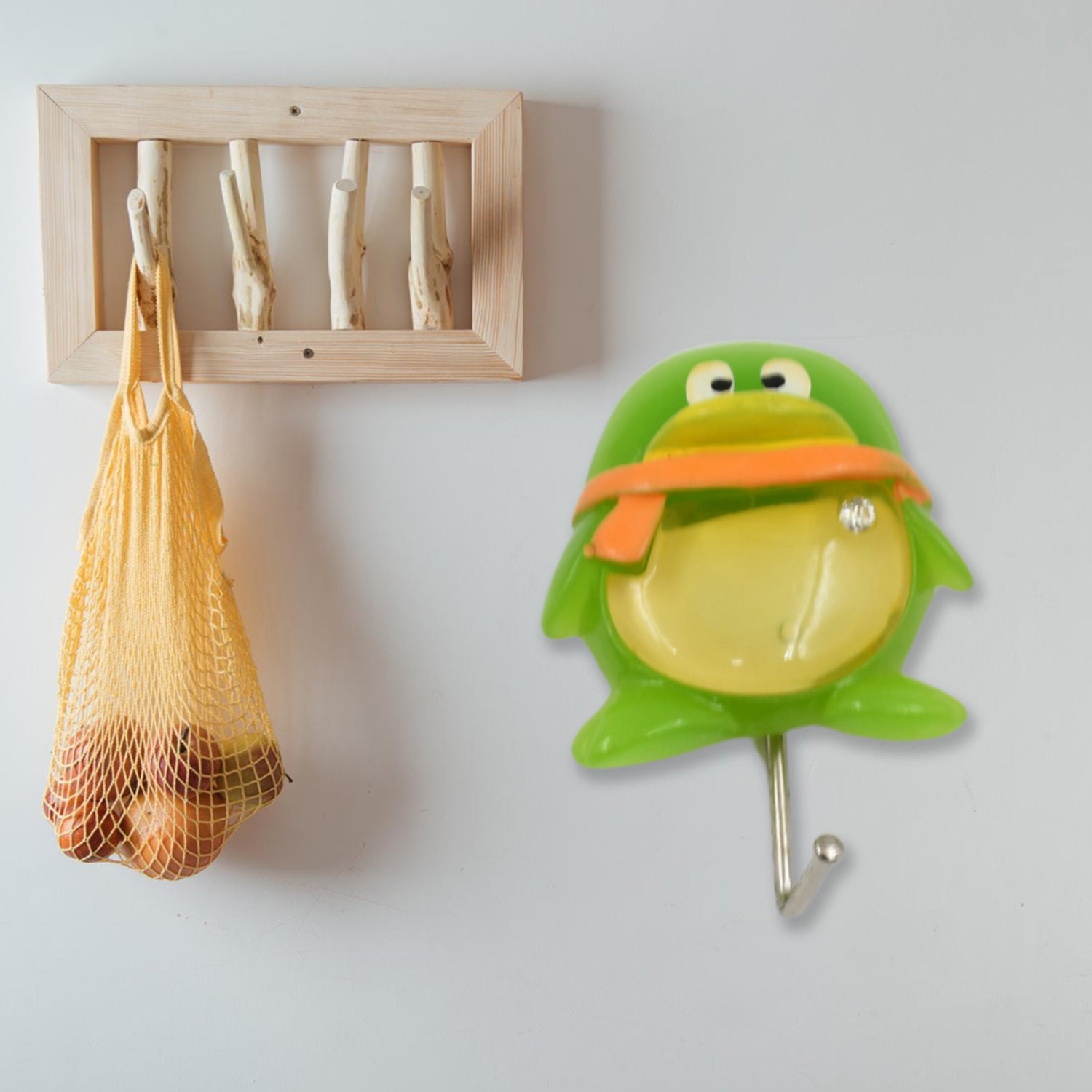 Multipurpose StrongÂ Hook Self-Adhesive hooks (1 Pc / Mix Design)