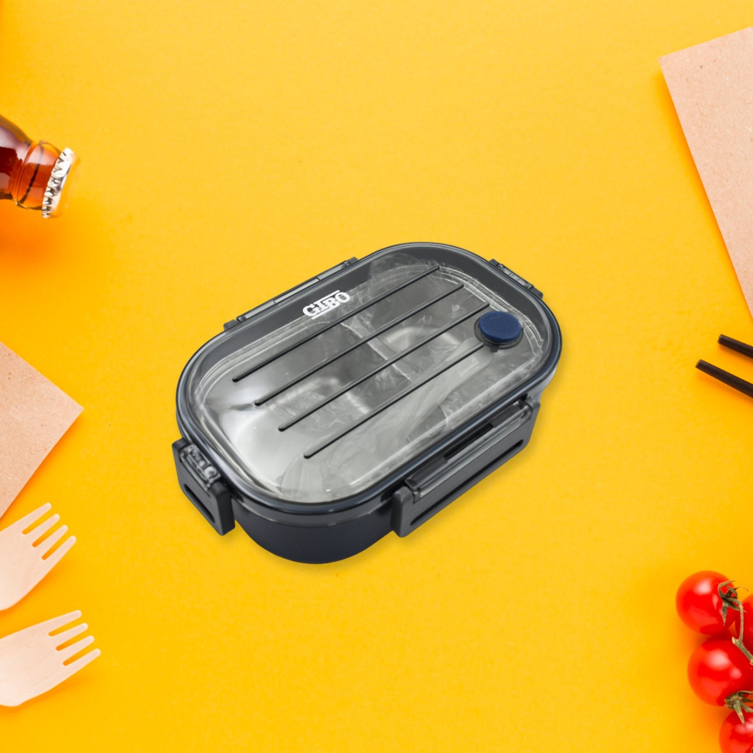 304 Stainless Steel Thermal Lunch Box (500ML)