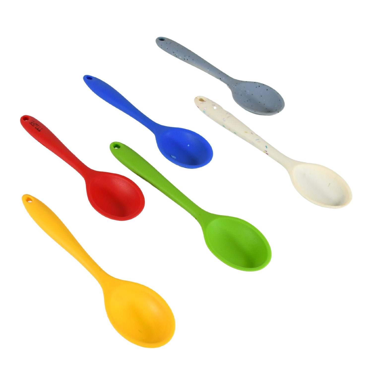 Silicone Multipurpose Basting Spoon Heat-Resistant Non-Stick Cooking Set (6 Pcs)