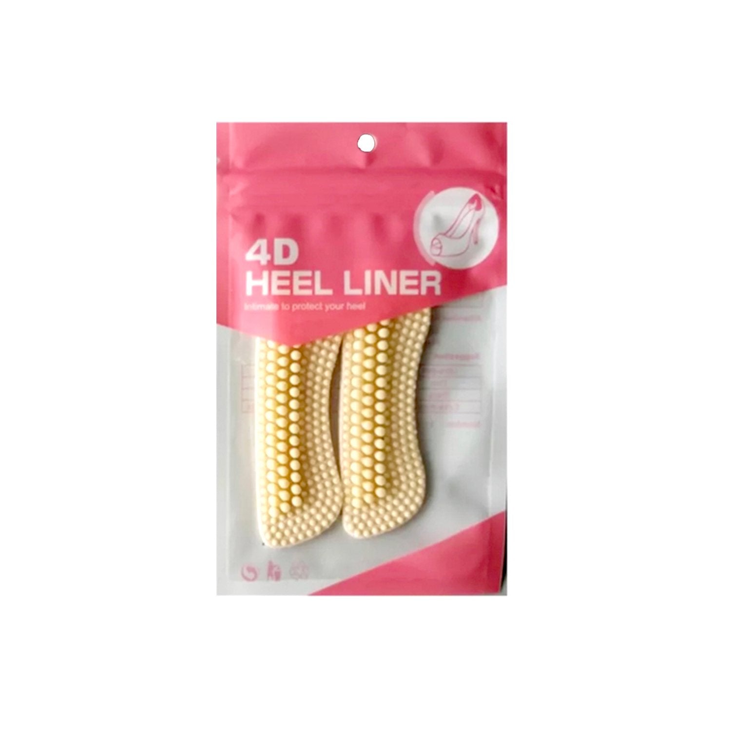 Fabric Sticky Shoe Back Heel Insoles Protector Liner