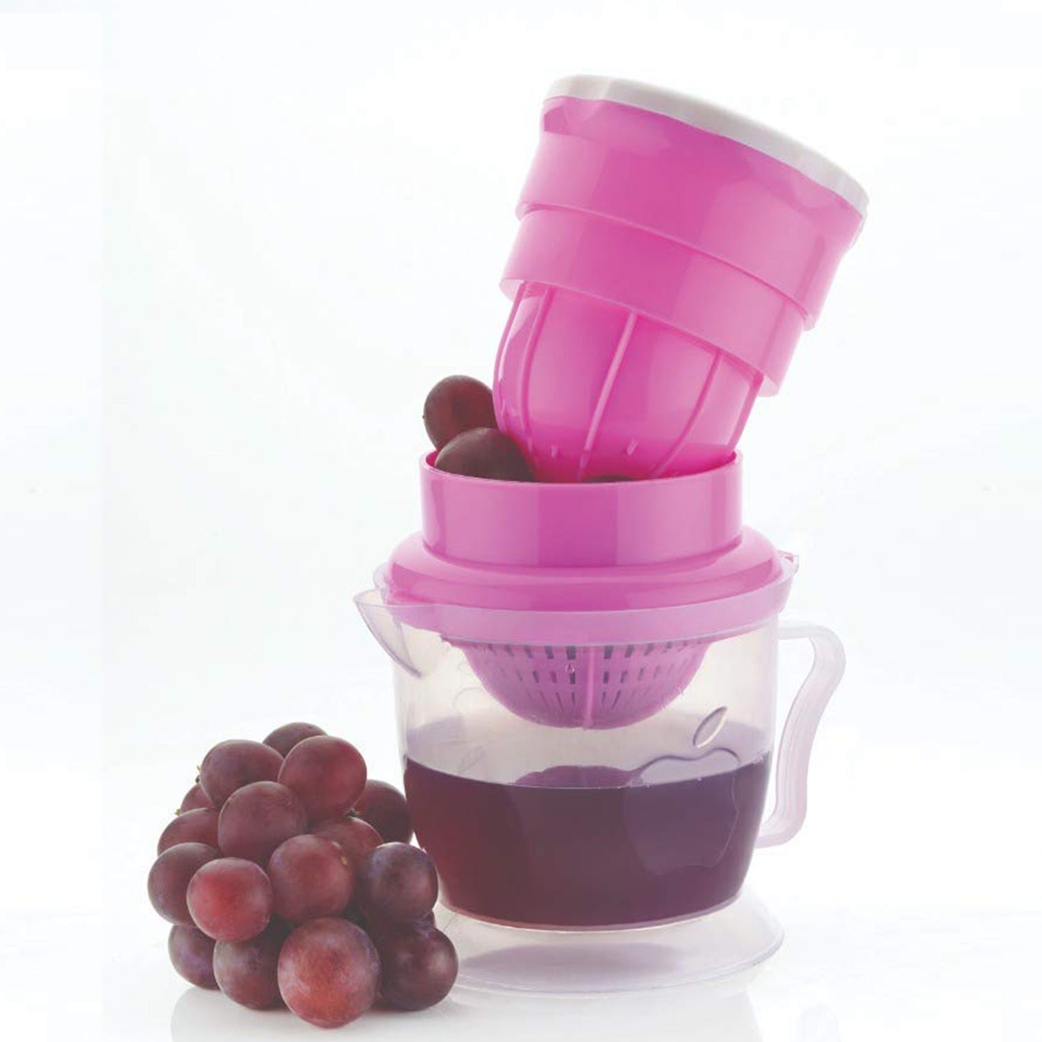 Plastic Manual Orange/Sweet Lime Juicer Squeezer