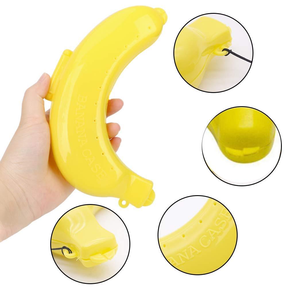Banana Case Lunch Box Yellow