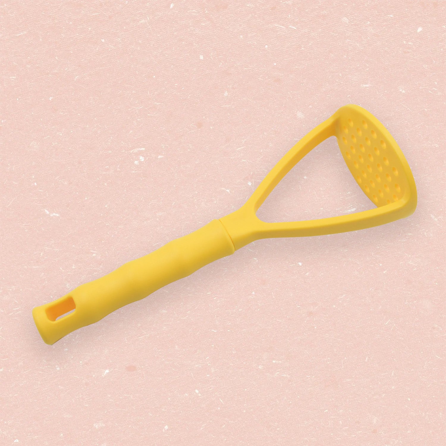 Kitchen Food Masher | Heavy Duty Masher for Fruits, Veggies & Potatoes | Soft Grip Handle (1 Pc)
