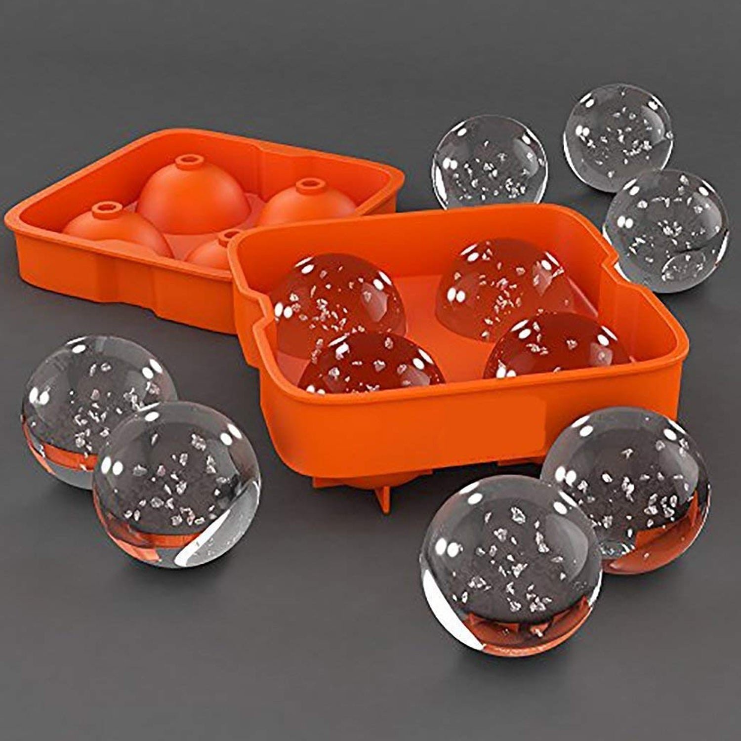 Ice Trays for Freezer Whiskey Ice Cube Plastic Ball Maker Bar Tool ice for Whiskey