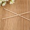 Camping Wooden Color Bamboo BBQ Skewers – 20cm Barbecue Shish Kabob Sticks for Fruit, Meat, Party & More (Pack of Skewers)