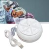 Mini Turbo Washing Machine – Portable USB-Powered Washer for Home, Camping, College & Small Spaces
