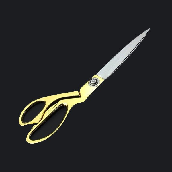 Stainless Steel Tailoring Scissor Sharp Cloth Cutting (8.5inch) (Golden)