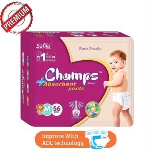 Premium Champs High Absorbent Pant Style Diaper Small, Medium and Large Size Diaper
