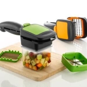 Premium Vegetable Dicer Multi Chopper Set 5 in 1 Cutting Blades
