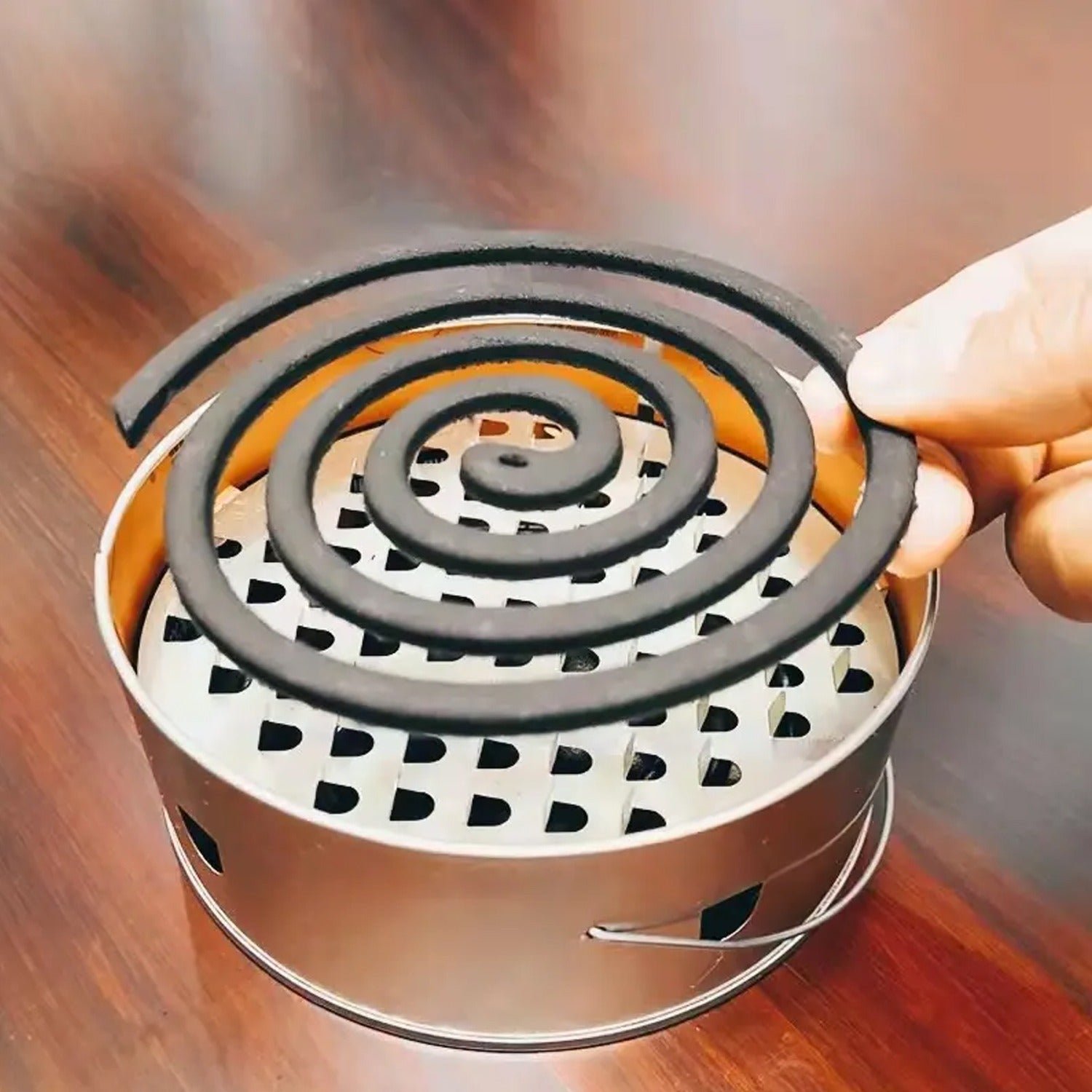 Decorative Mosquito Coil Holder Mosquito Coil Container,  for Home Patio