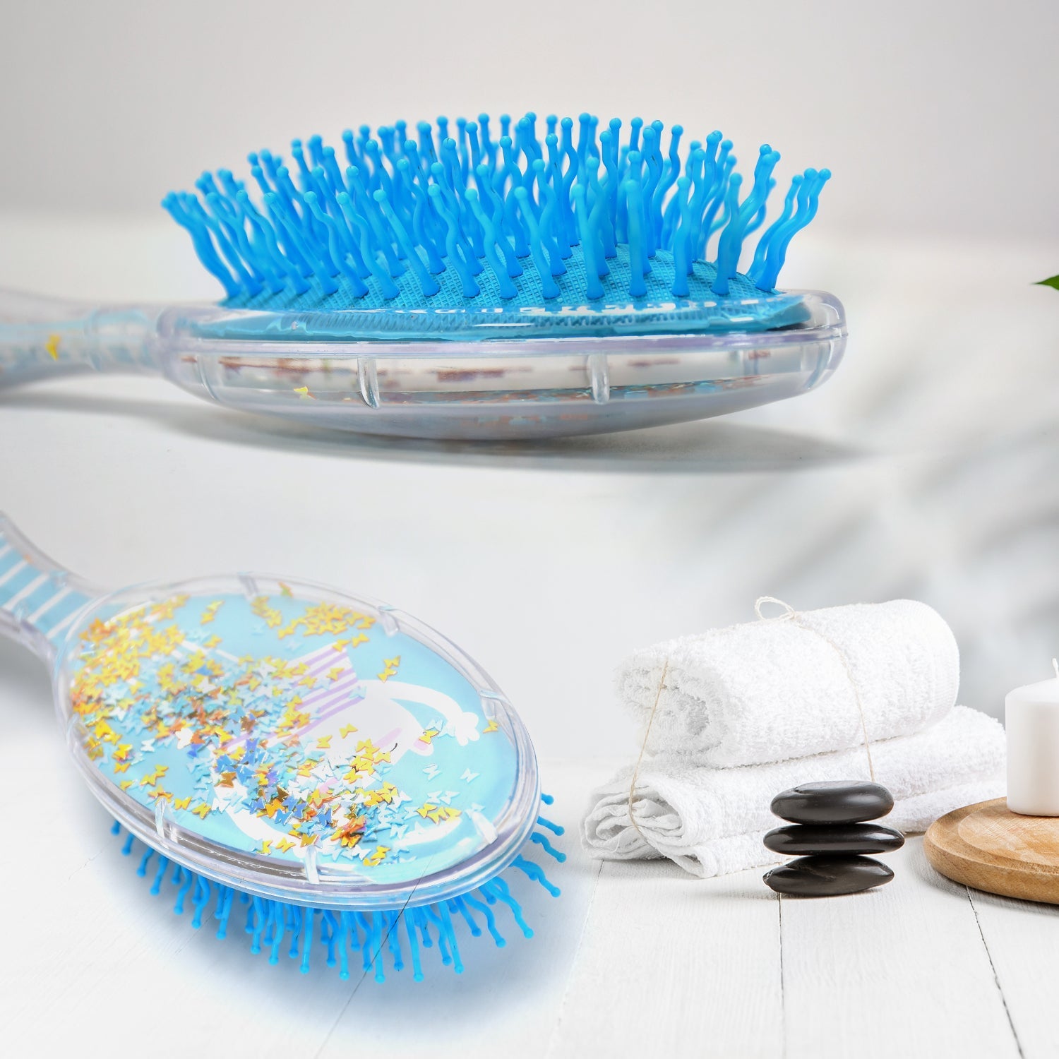 Kids Detangling Hair Brush – Anti-Static, Soft Massage, Multi-Design, Hair accessories