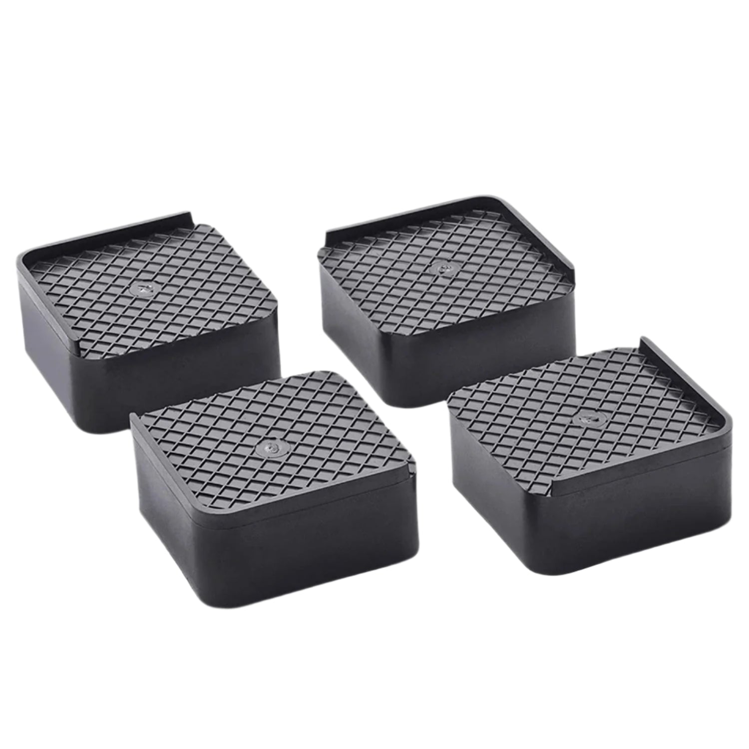 Premium Multipurpose Heavy Duty Cupboard / Refrigerator / Sofa Base Stand - Set of 4 Pcs
