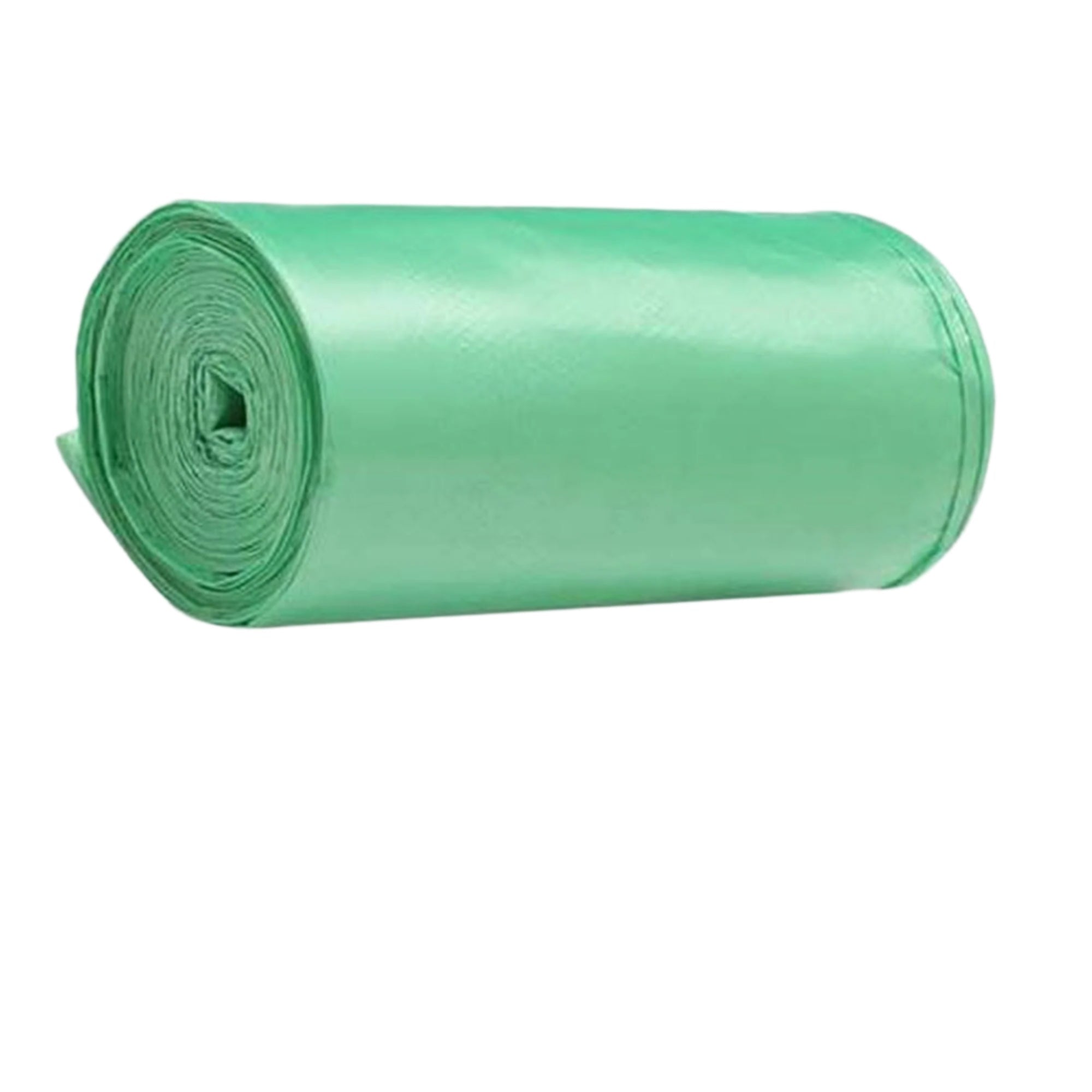 Green Compostable Corn Starch Garbage Bags (17" x 19")