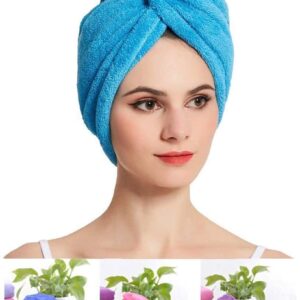 Quick Turban Hair-Drying Absorbent Microfiber Towel / Dry Shower Caps, Hair accessories