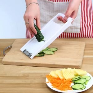 3 in 1 Kitchen Set: Grater Base, Slicing Attachment, and Peeler (3 Pcs Set)
