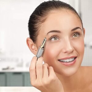 2-in-1 Eyebrow Razor & Painless Hair Shaver (1 Pc), Hair accessories