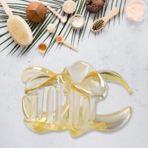 Hair Clamp Grip, Simple Matte Hair Barrette Clamp Charming Decoration Hair Fixation Decorative for Face Washing, Hair accessories