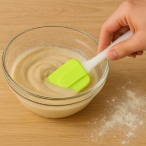 Silicone Cooking Spatula for Baking (1 Pc / 18 Cm / Mix Color)