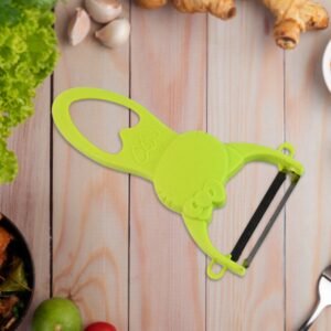 4-Piece Kitchen Cutting Set: Scissors, Peeler, Grater / Slicer, and Knife