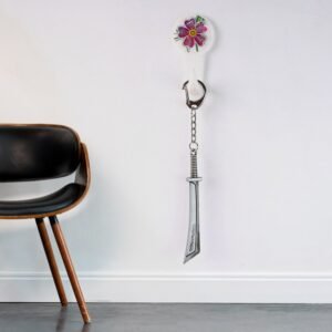 Stainless Steel Knife Keychain - Compact & Durable (1 Pc)