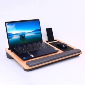Portable Laptop Table with Mouse Pad (55×35 Cm / 1 Pc)