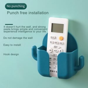 Wall-Mounted Storage Boxes, Mobile Phone Holder (2 Pcs Set)