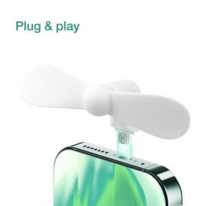 Micro / Android USB Mini Fan Flexible USB Fan (1 Pc / Loose)